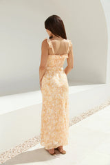 Botanica Maxi Dress Orange